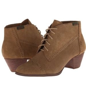 GH Bass Womens "Porter Gobi" Suede Ankle Booties Sz 11 Vintage Prairiecore